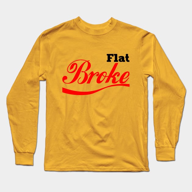 Broke-a-Cola Long Sleeve T-Shirt by StckrMe